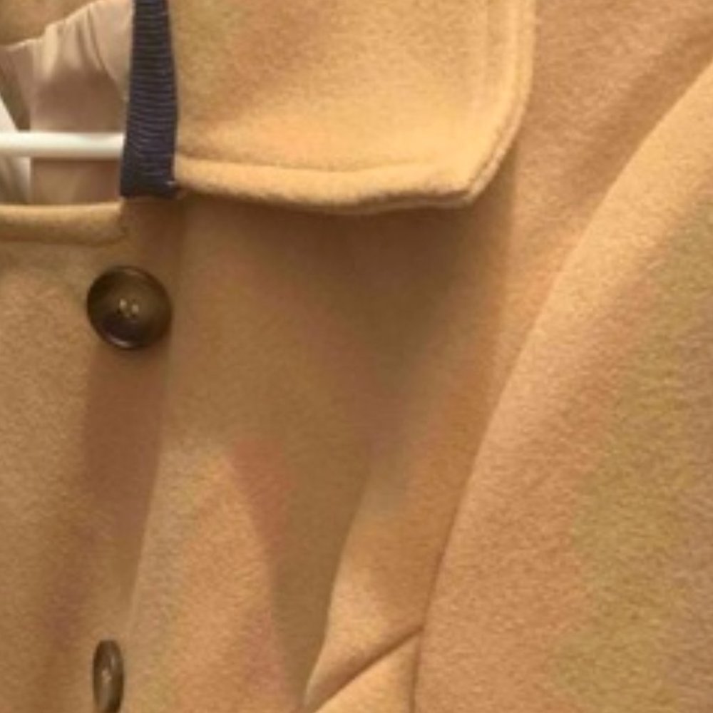 Business Classic Double Breasted Lapel Neck Belted - Picture 6 of 6